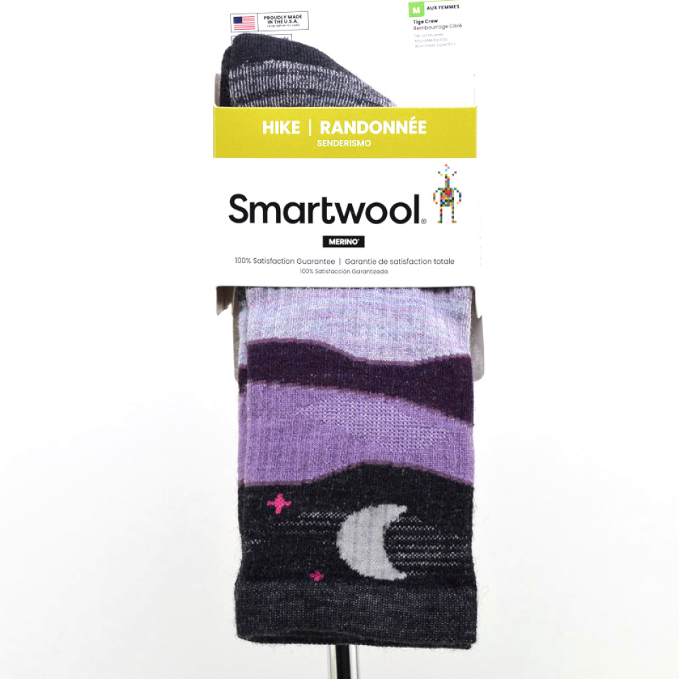 BAS REG - W HIKE TARGETED LUNAR CREW - SMARTWOOL BAS REG - W HIKE TARGETED LUNAR CREW - SMARTWOOL