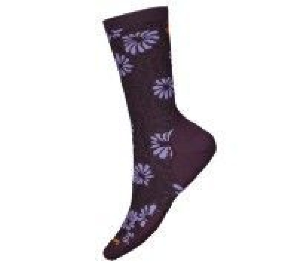 BAS REG - EVERYDAY FLORAL CREW - SMARTWOOL